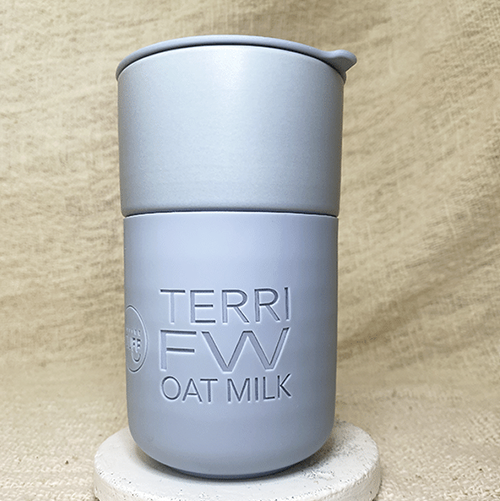 travel cup like frank green ceramic with name and order