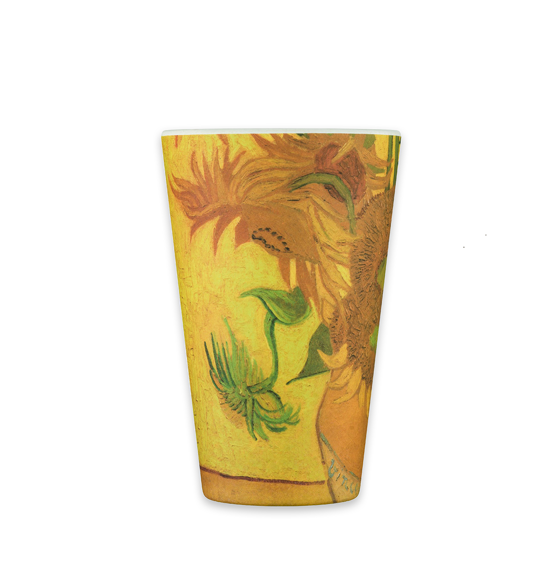 Sunflowers Van Gogh Bamboo reusable keep Cup
