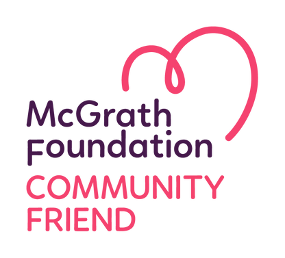 The McGrath Foundation medium personalised reusable fundraiser glass