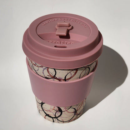 12oz_Pink_Trail_Bamboo_Cup_Top_angle
