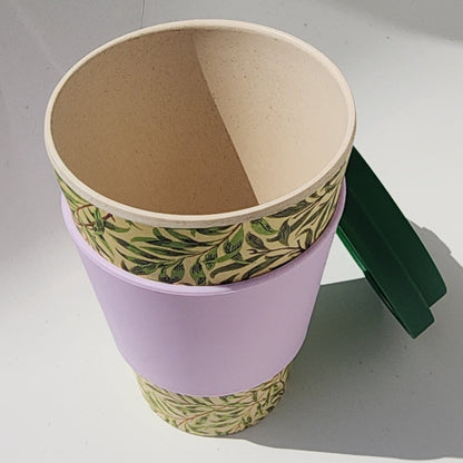 14oz Willow Bamboo Reusable Cup_top angle