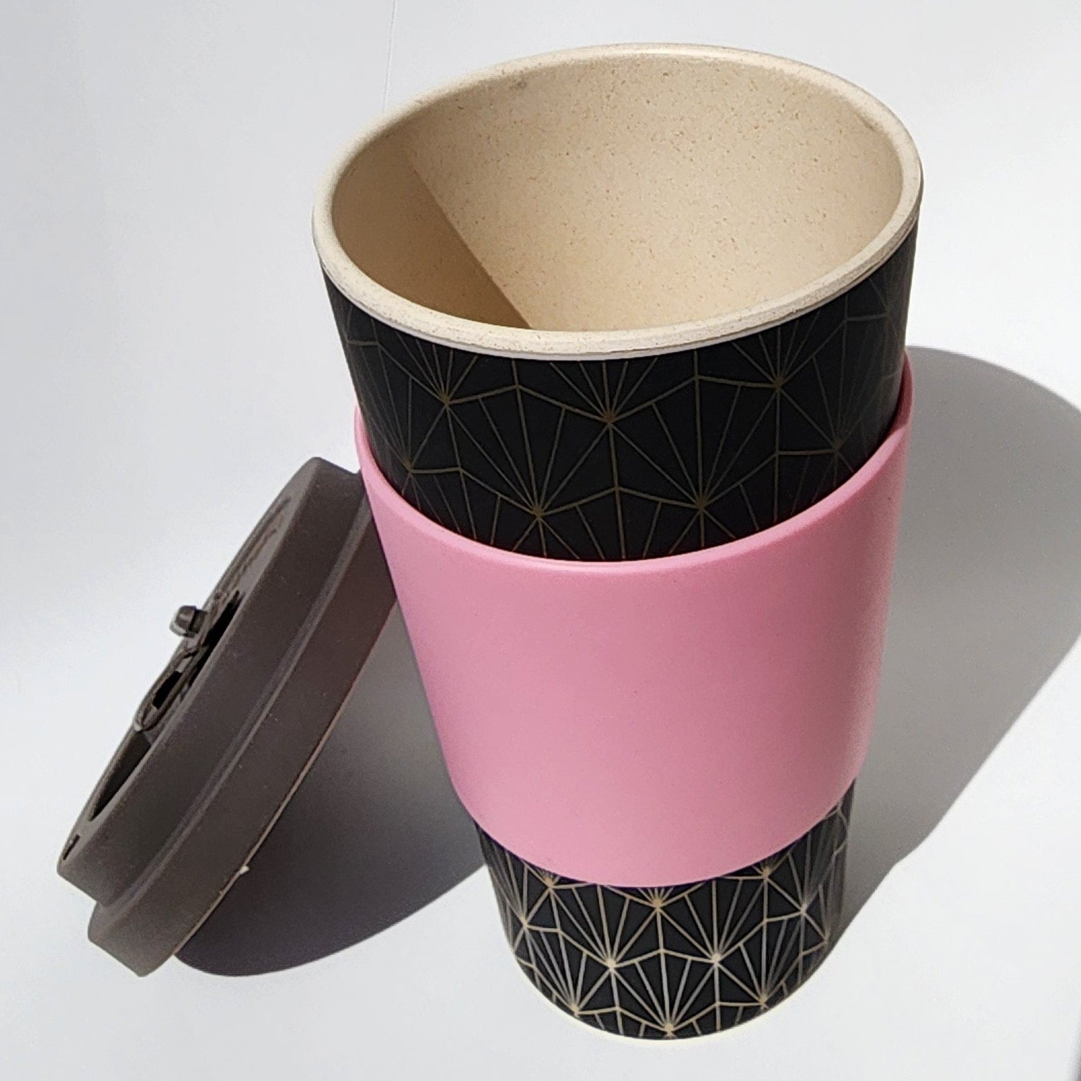 16oz Grand Rex Bamboo Reusable Cup_top no lid_new
