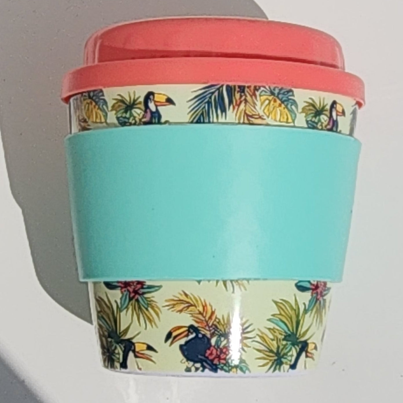 8oz Toucan Coffee Cup & Small Mint Cuff