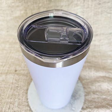 Branded promotional reusable white neutral keep cup