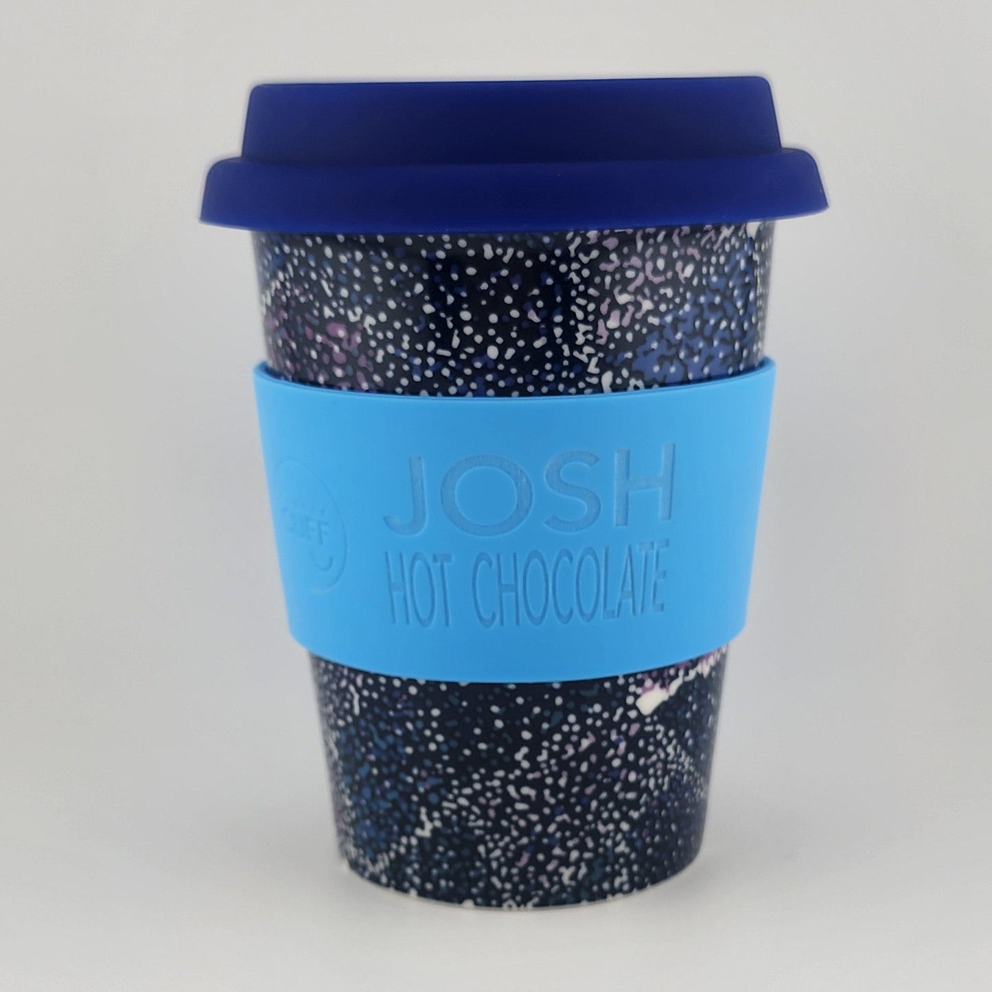 Ceramic Travel Mug - Alma Granites - Sky Blue