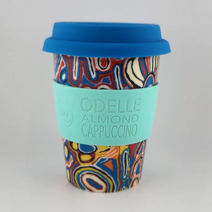 Ceramic Travel Mug - Judy Napangardi - Mint