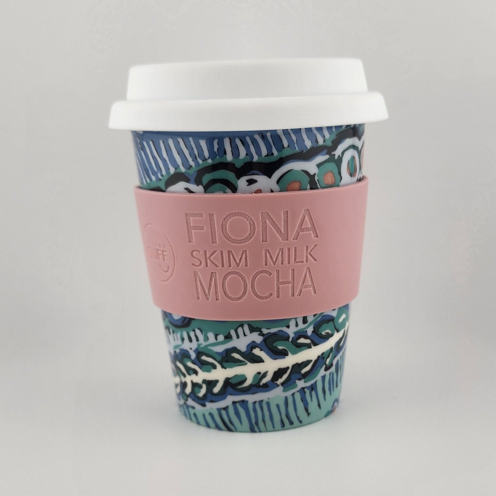 Ceramic Travel Mug - Murdie Morris - Peachy Pink