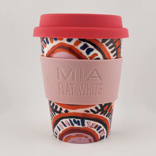 Ceramic Travel Mug - Murdie Morris Pink  - Dusty Pink