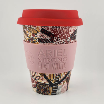 Ceramic Travel Mug Mary Moreen - Dusty Pink