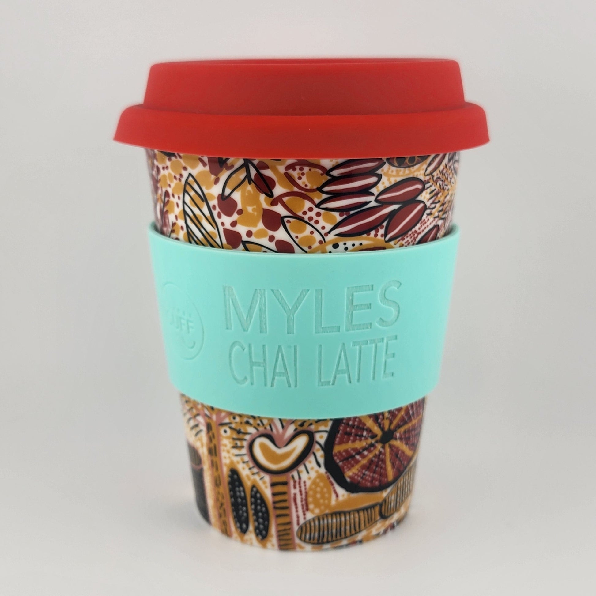 Ceramic Travel Mug Mary Moreen - Mint