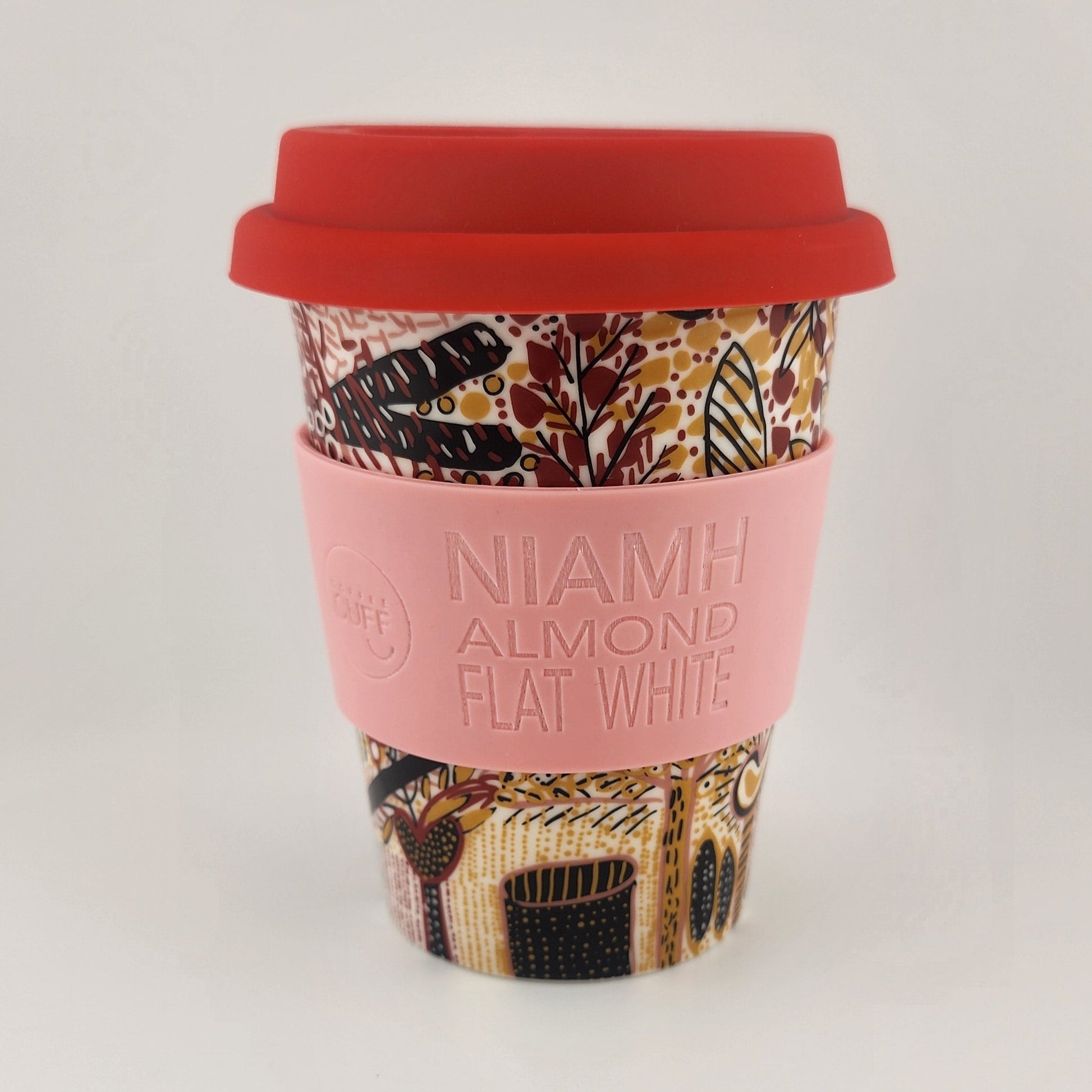 Ceramic Travel Mug Mary Moreen - Peachy Pink