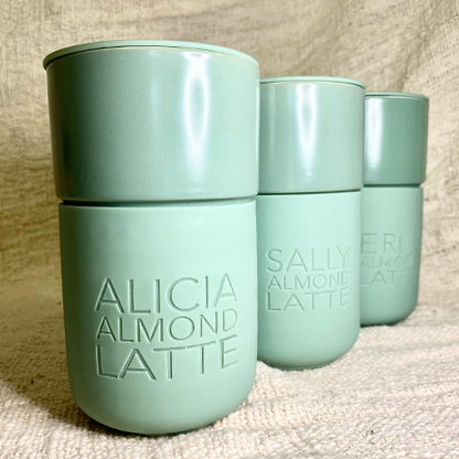 best and cheapest quality keep cups in green for travel and takeaway coffee