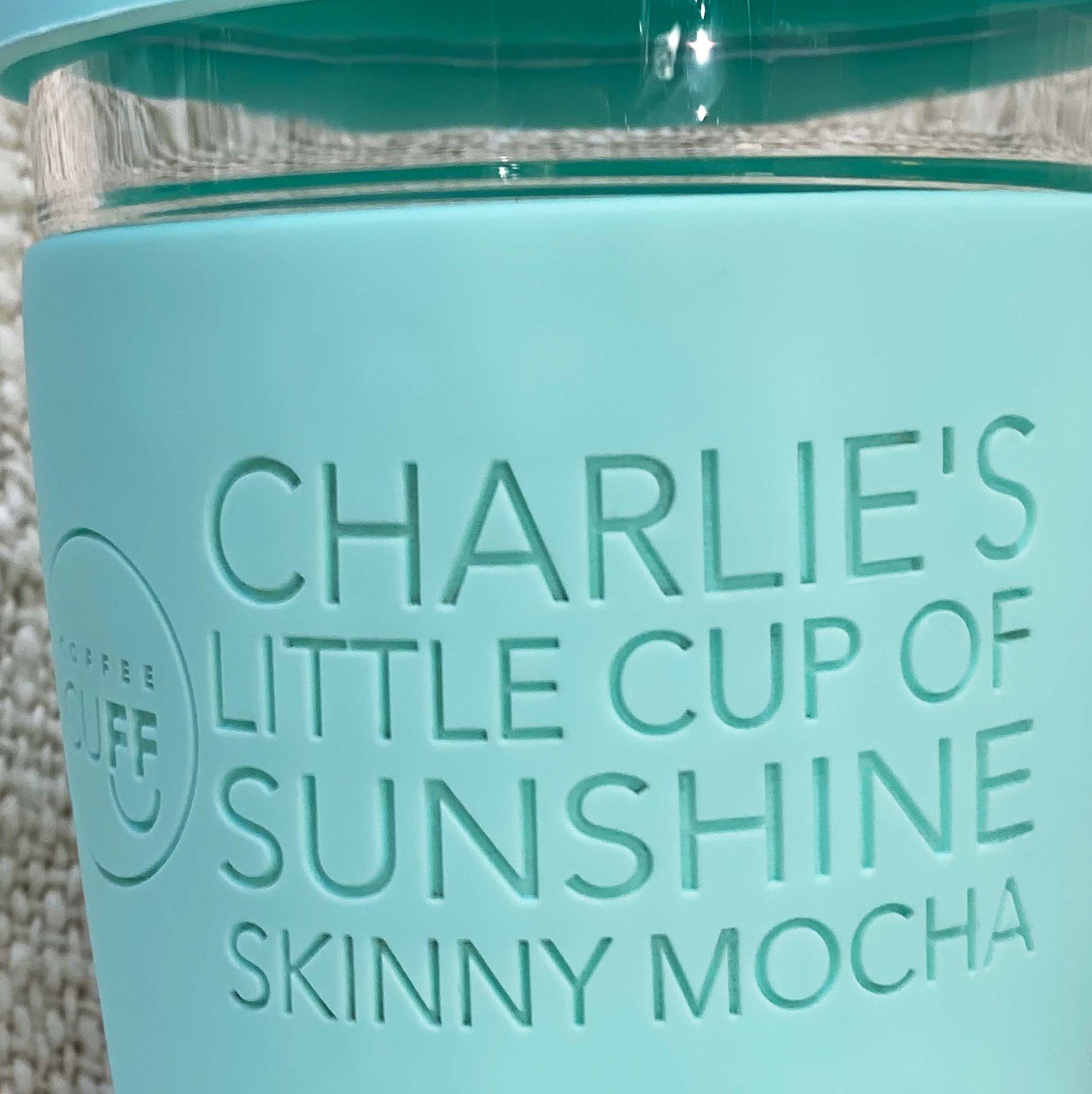 charlies_cup_of_sunshine_green keep cup for kids birthday and guest gift