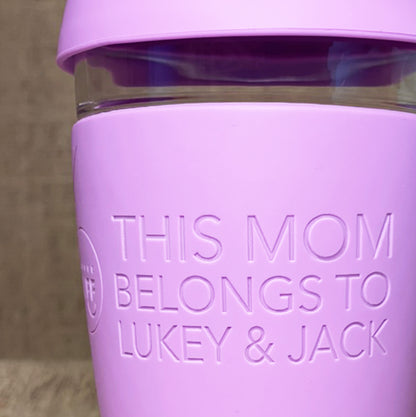 mom reusable cup gift from kids mum keep cup from her children