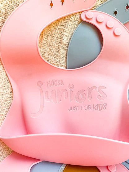 Personalised Silicone Bib with Baby Name