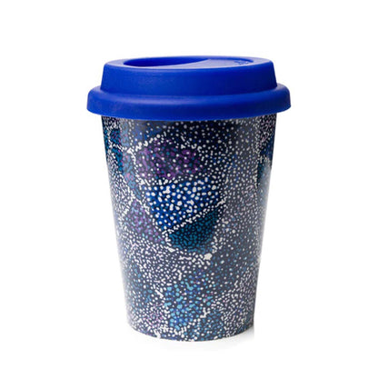 Aboriginal design Alma Granites reusable coffee cup