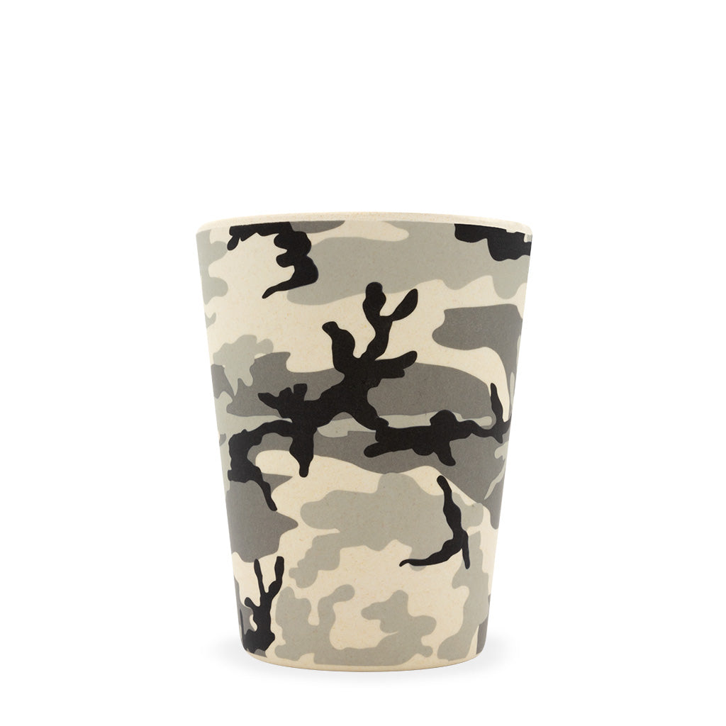 Cacciatore White Camouflage Cup with Custom Sleeve