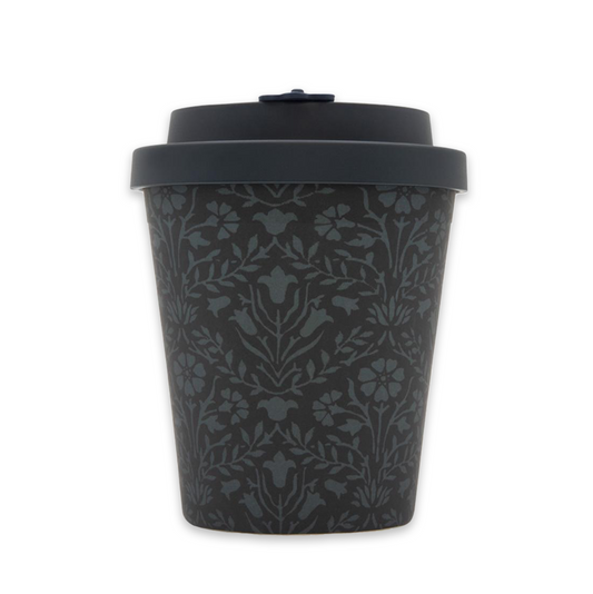 Walthamstow reusable cup with personal coffee order and name