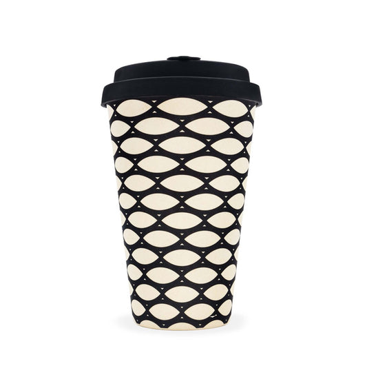 Basketcase Large Bamboo Cup and Coffee Sleeve
